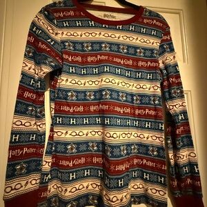 Warner Bros. Harry Potter Red and Blue Shirt